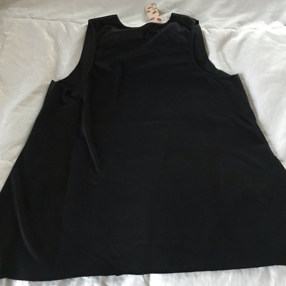 🌿1 LEFT!💥 Last Kiss Pleather Front Tank Top - Picture 5 of 6